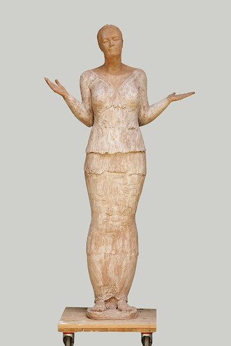 Sophia, Terrakotta, 187 cm
